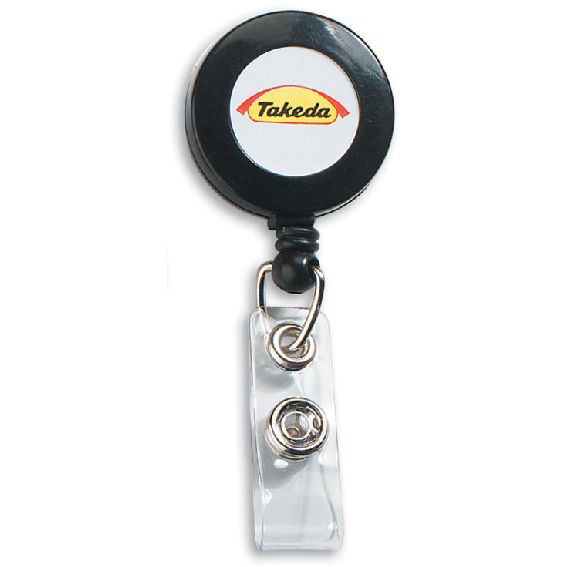 Menda Retractable Round Badge Reel with Swivel Clip, Strap End Fitting,  Blue, 3 Foot 3 Strand Nylon Cord - Powell Industries
