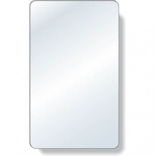 .040 Miroir en plastique copolyester / Aimanté (3" x 5") non-imprimé