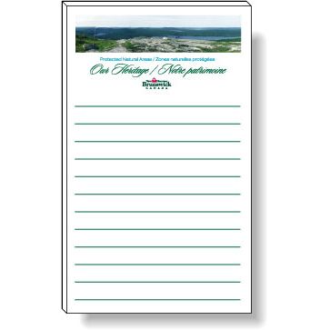 50 Sheet Magnetic Note-Pad (3" x 5") 4CP at 150 lpi