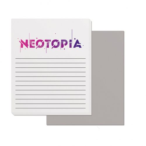 50 Sheet Note-Pad (3.5" x 4.25") 4CP at 150 lpi