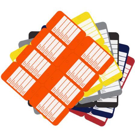 Product image showing color choices, showing many samples, 8 units per sheet