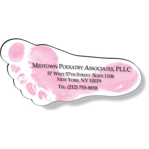 Stock Magnet / Foot (1.5" x 3.25") 4CP & varnish