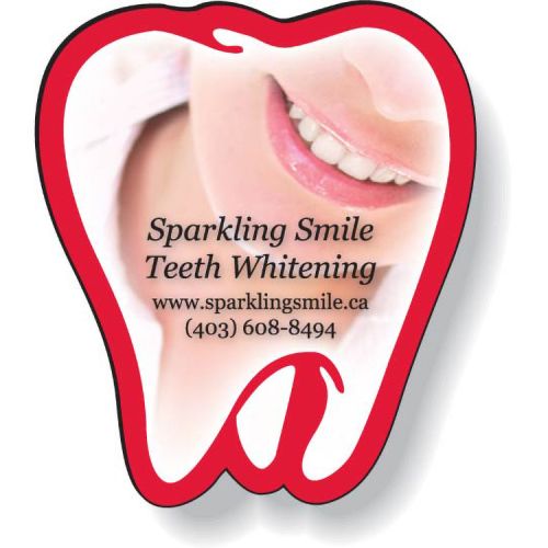 Stock Magnet / Tooth (1.875" x 2.12") 4CP & varnish