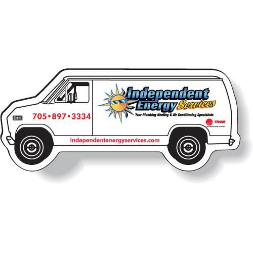 Stock Magnet / Delivery Van (1.44" x 3.4") 4CP & varnish