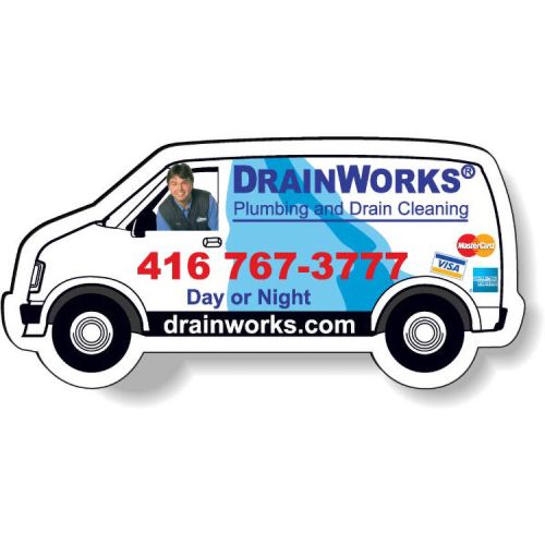 Stock Magnet / Service Van (1.44" x 3") 4CP & varnish