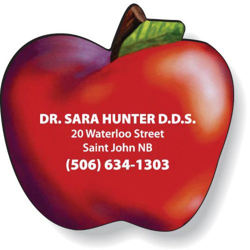 Stock Magnet / Apple (2.25" x 2.31") 4CP & varnish