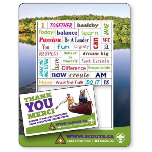 Magnetic Photo Frame / Word Set, Rectangle (5.25" x 6.75"), High resolution digital 4 colour process