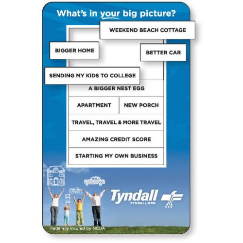 Magnetic Photo Frame / Word Set, Rectangle (3.5" x 5.5"), High resolution digital 4 colour process
